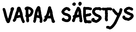 Vapaa s&auml;estys