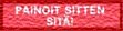 painoitsittensit�