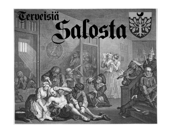 Terveisiä Salosta -postikortti
